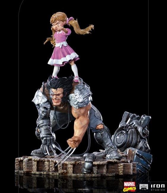 X-Men Battle Diorama Series Albert and Elsie-Dee 1/10 Art Scale Limited Edition Statue Gallery Image 8