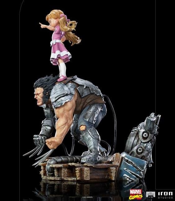 X-Men Battle Diorama Series Albert and Elsie-Dee 1/10 Art Scale Limited Edition Statue Gallery Image 4