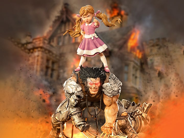 X-Men Battle Diorama Series Albert and Elsie-Dee 1/10 Art Scale Limited Edition Statue Gallery Image 1