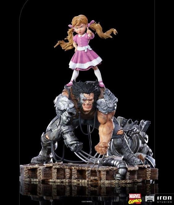 X-Men Battle Diorama Series Albert and Elsie-Dee 1/10 Art Scale Limited Edition Statue Gallery Image 3