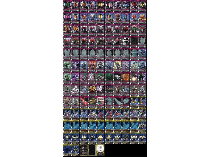 Kamen Rider Decade Complete Selection Modification Rider Card Set Gallery Image 1