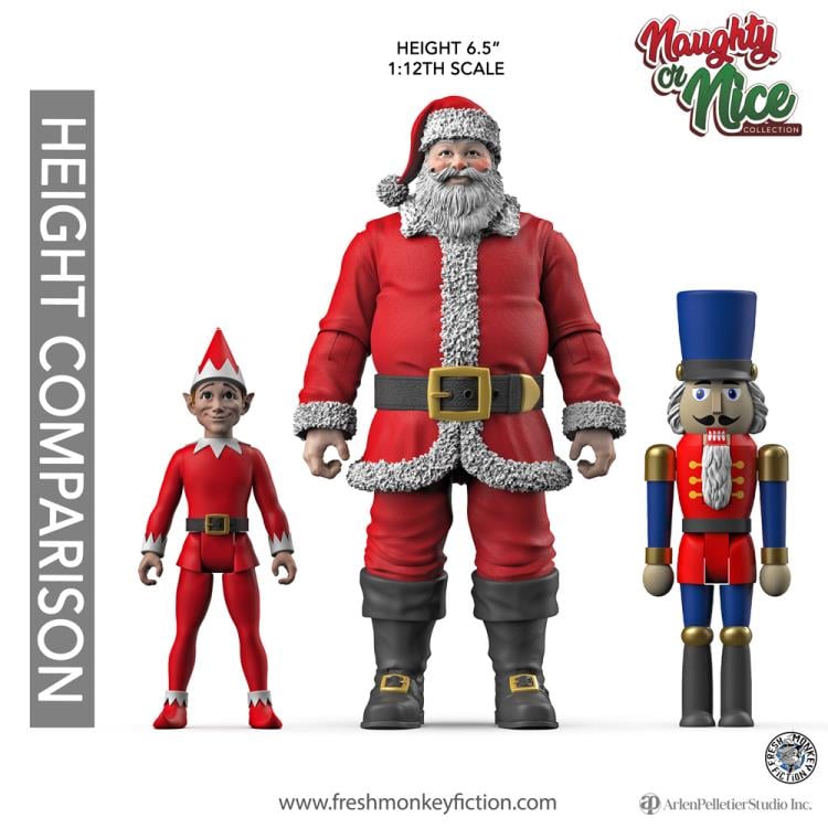 Naughty or Nice Collection Classic Santa BBTS Exclusive Figure Gallery Image 5