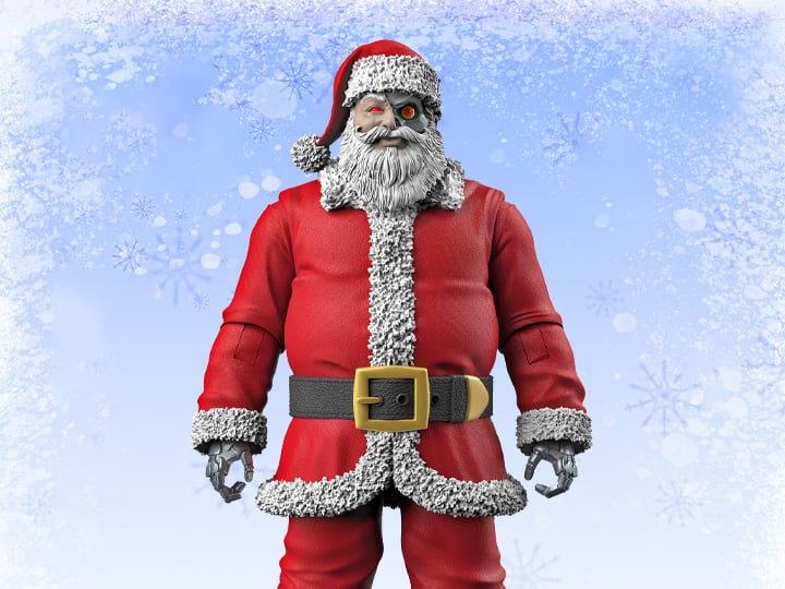 Naughty or Nice Collection Cyborg Santa BBTS Exclusive Figure Gallery Image 1