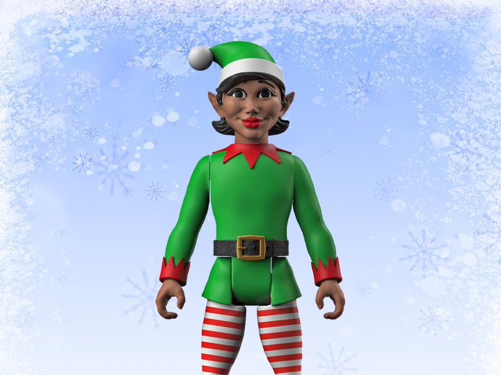 Naughty or Nice Collection Betty the Elf BBTS Exclusive Figure Gallery Image 1