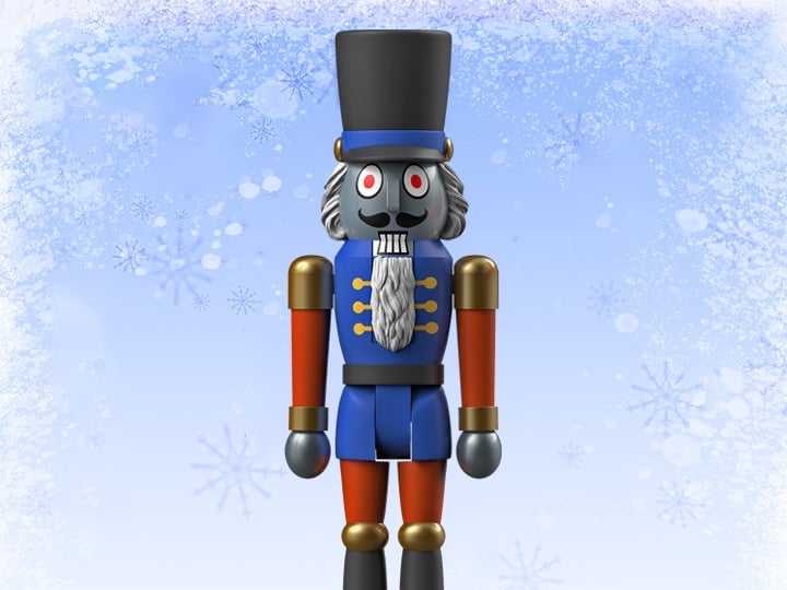 Naughty or Nice Collection Robot Nutcracker BBTS Exclusive Figure Gallery Image 1