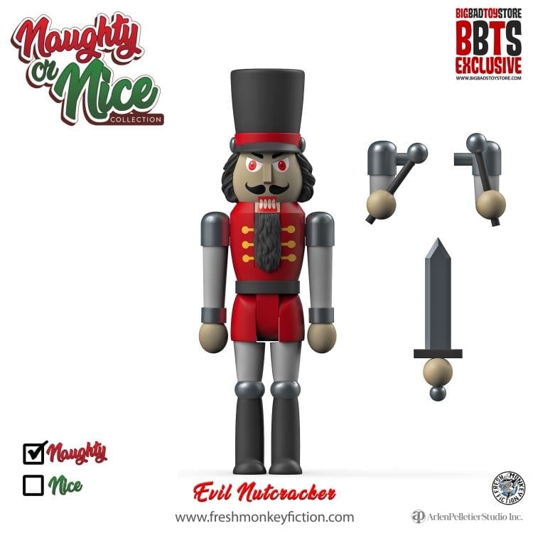 Naughty or Nice Collection Evil Nutcracker BBTS Exclusive Figure Gallery Image 3