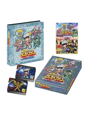 Saint Seiya Paradise Revive! EIYUU DENSETSU Carddass Card Binder & Cards Set Gallery Image 2
