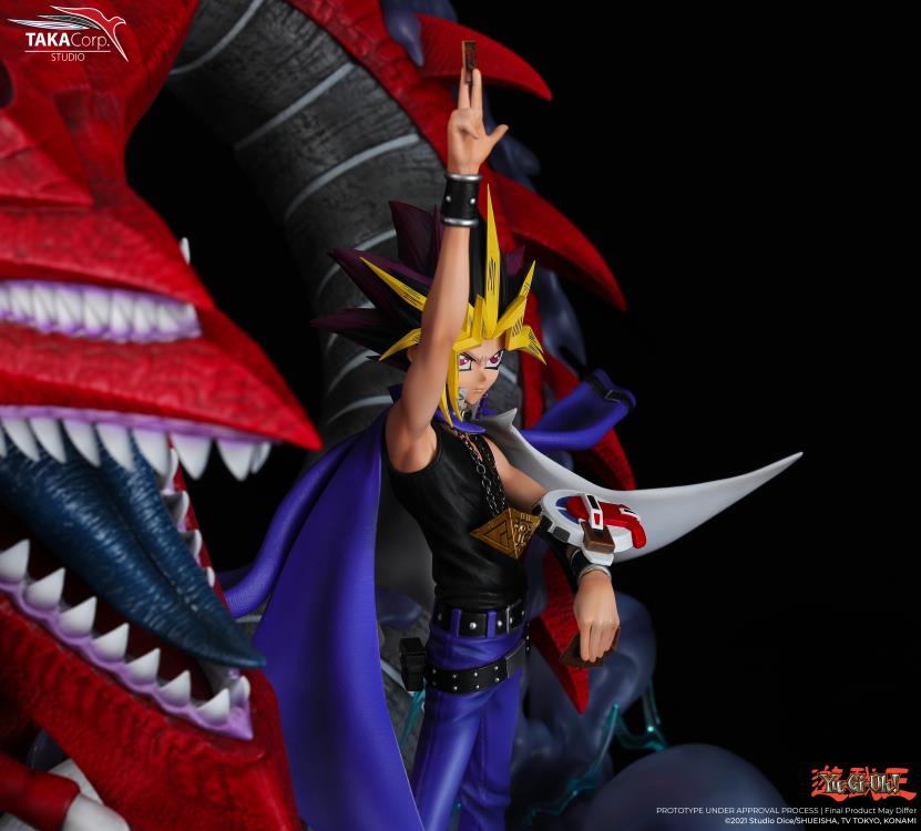 Yu-Gi-Oh! Yugi and Slifer the Sky Dragon 1/6 Scale Limited Edition Statue Gallery Image 9