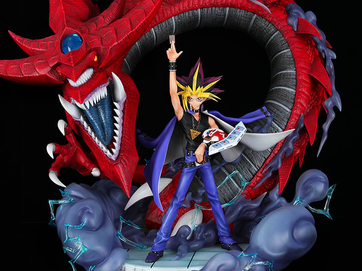 Yu-Gi-Oh! Yugi and Slifer the Sky Dragon 1/6 Scale Limited Edition Statue Gallery Image 1