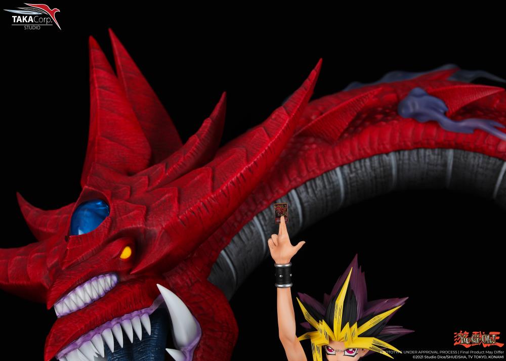 Yu-Gi-Oh! Yugi and Slifer the Sky Dragon 1/6 Scale Limited Edition Statue Gallery Image 10