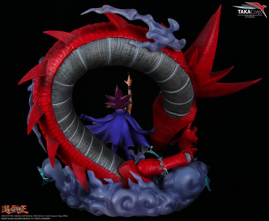 Yu-Gi-Oh! Yugi and Slifer the Sky Dragon 1/6 Scale Limited Edition Statue Gallery Image 6