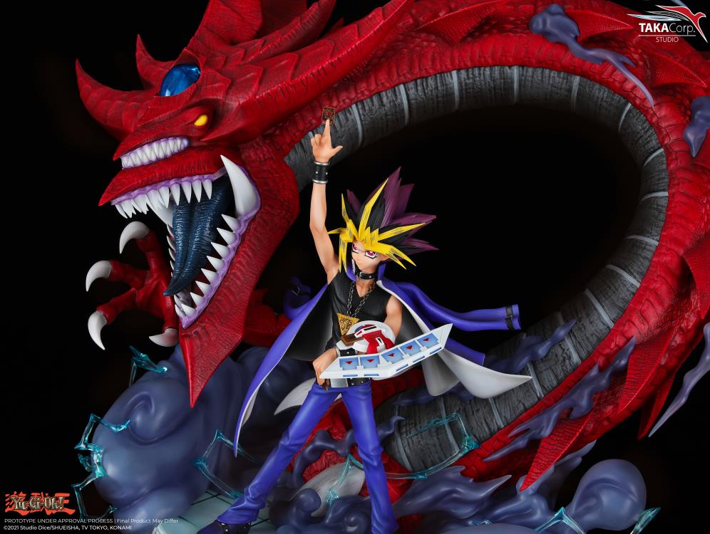 Yu-Gi-Oh! Yugi and Slifer the Sky Dragon 1/6 Scale Limited Edition Statue Gallery Image 7