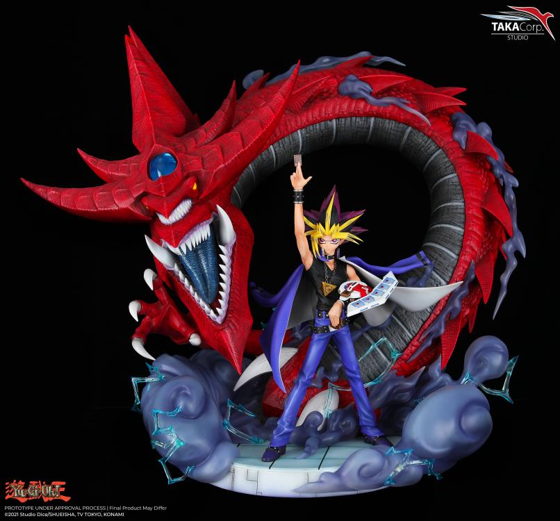 Yu-Gi-Oh! Yugi and Slifer the Sky Dragon 1/6 Scale Limited Edition Statue Gallery Image 3
