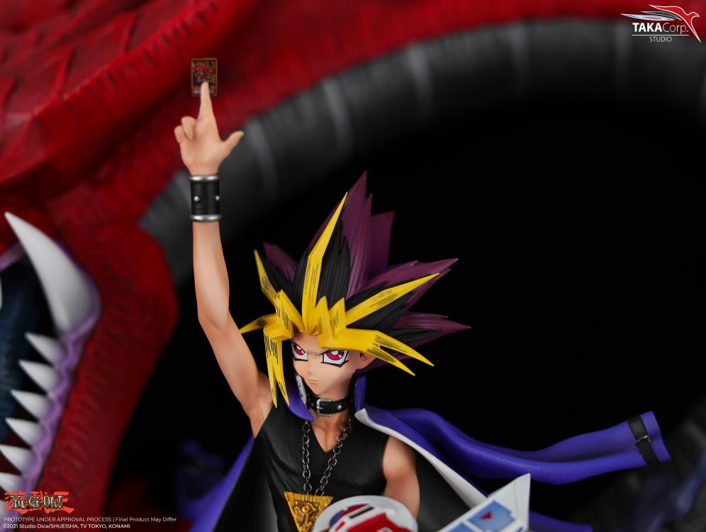 Yu-Gi-Oh! Yugi and Slifer the Sky Dragon 1/6 Scale Limited Edition Statue Gallery Image 8