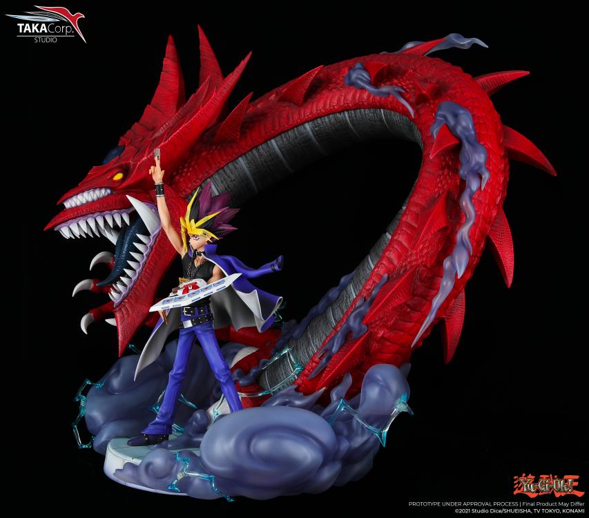 Yu-Gi-Oh! Yugi and Slifer the Sky Dragon 1/6 Scale Limited Edition Statue Gallery Image 5