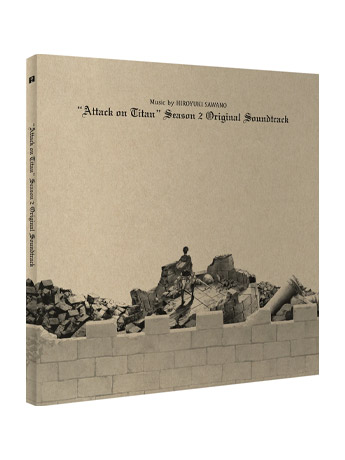 Attack on Titan Season 2 Original Soundtrack Vinyl 3XLP Gallery Image 2