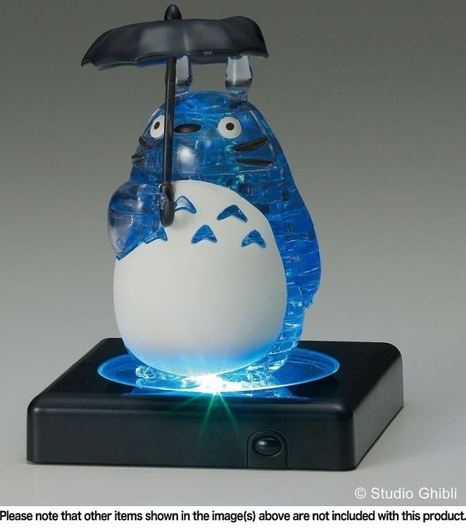 My Neighbor Totoro Totoro (Grey) 42-Piece 3D Crystal Puzzle Gallery Image 4