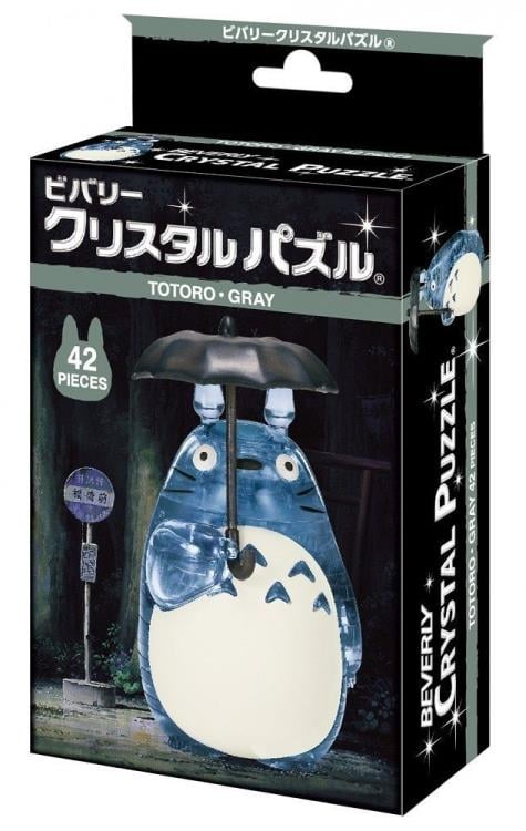 My Neighbor Totoro Totoro (Grey) 42-Piece 3D Crystal Puzzle Gallery Image 5