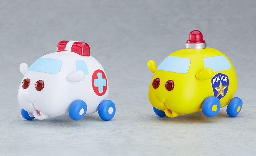 Pui Pui Molcar Moderoid Ambulance Molcar Model Kit Gallery Image 5