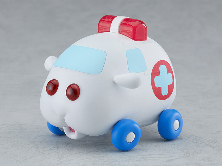 Pui Pui Molcar Moderoid Ambulance Molcar Model Kit Gallery Image 1