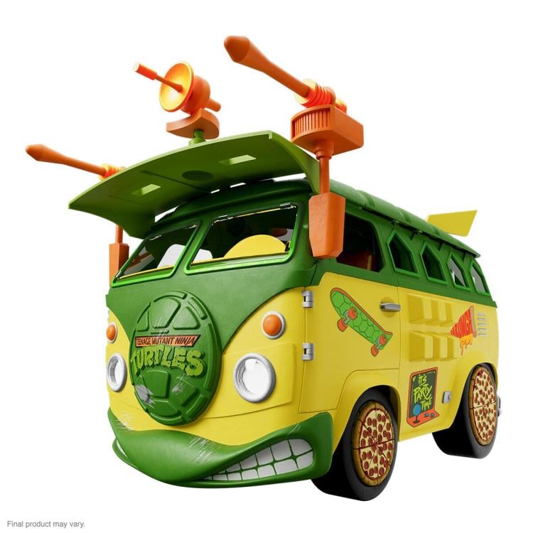 タートルズパーティワゴン&ボートセット Teenage Mutant Ninja Turtles ULTIMATES! Party Wagon