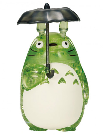 My Neighbor Totoro Totoro (Green) 42-Piece 3D Crystal Puzzle Gallery Image 2
