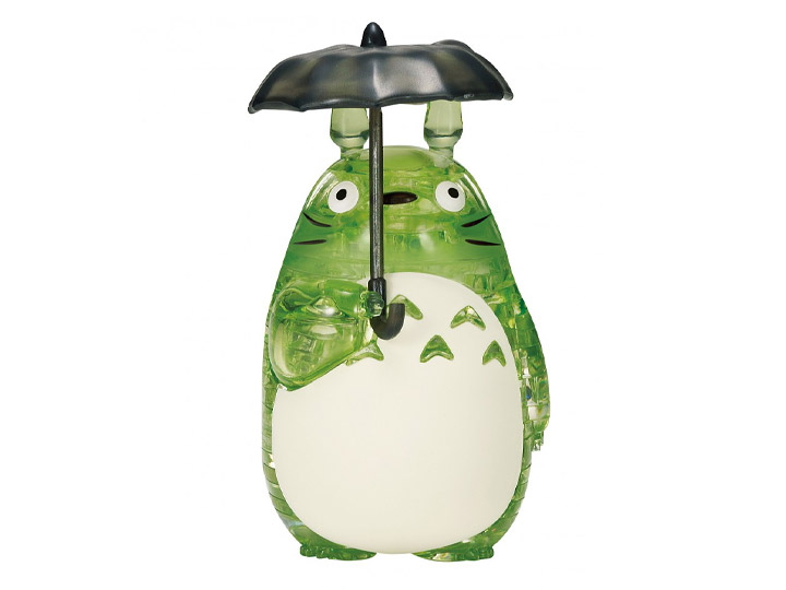 My Neighbor Totoro Totoro (Green) 42-Piece 3D Crystal Puzzle Gallery Image 1