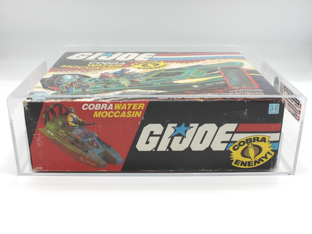 G.I. Joe: A Real American Hero 1984 Cobra Water Moccasin (Green Gloves) (CAS Grade 70+) Gallery Image 8