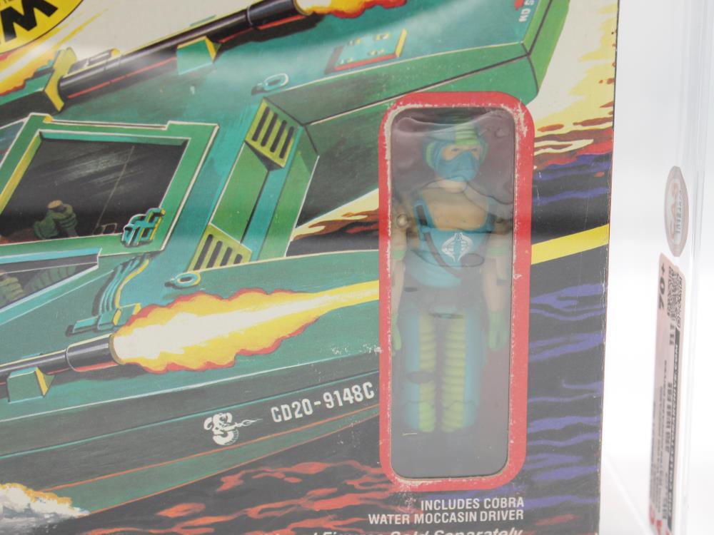 G.I. Joe: A Real American Hero 1984 Cobra Water Moccasin (Green Gloves) (CAS Grade 70+) Gallery Image 5
