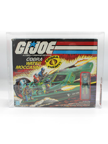 G.I. Joe: A Real American Hero 1984 Cobra Water Moccasin (Blue Gloves) (CAS Grade 75+) Gallery Image 2