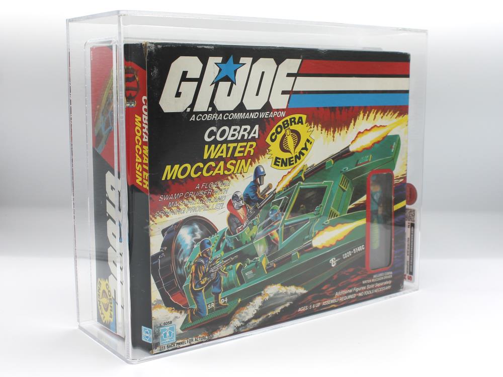 G.I. Joe: A Real American Hero 1984 Cobra Water Moccasin (Blue Gloves) (CAS Grade 75+) Gallery Image 3