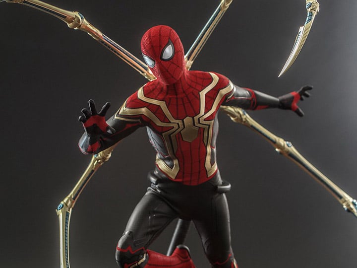 Spider-Man: No Way Home MMS623 Spider-Man (Integrated Suit) 1/6th Scale Collectible Figure Gallery Image 1