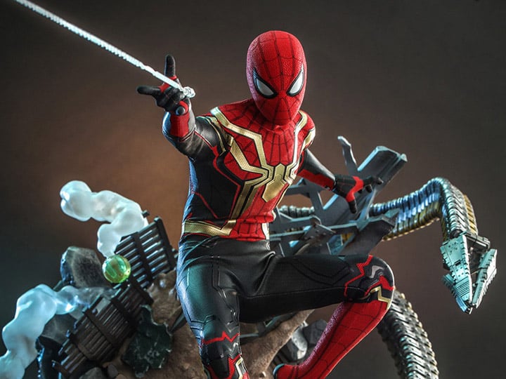 Spider-Man: No Way Home MMS624 Spider-Man (Integrated Suit) Deluxe