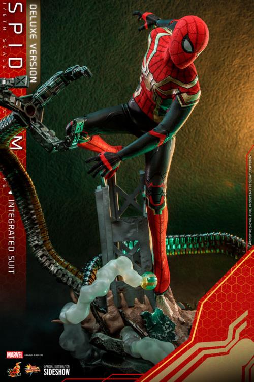 Spider-Man: No Way Home MMS624 Spider-Man (Integrated Suit) Deluxe