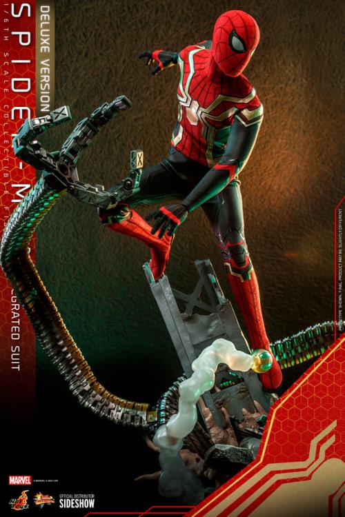 【未開封】SPIDER-MAN INTEGRATED SUIT 1/6スケール Integrated Suit Spider-Man 1/6th Scale Figure (2023) Hot Toys New