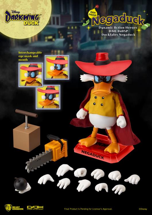 Darkwing Duck Dynamic 8ction Heroes DAH-040SP Negaduck BBTS Exclusive Gallery Image 7