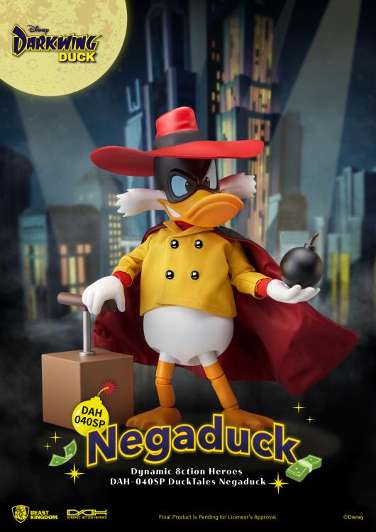 Darkwing Duck Dynamic 8ction Heroes DAH-040SP Negaduck BBTS Exclusive Gallery Image 3