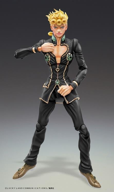 コミック・アニメ Giorno Giovanna SUPER ACTION STATUE JoJo's Bizarre Adventure Super Action Statue Giorno Giovanna