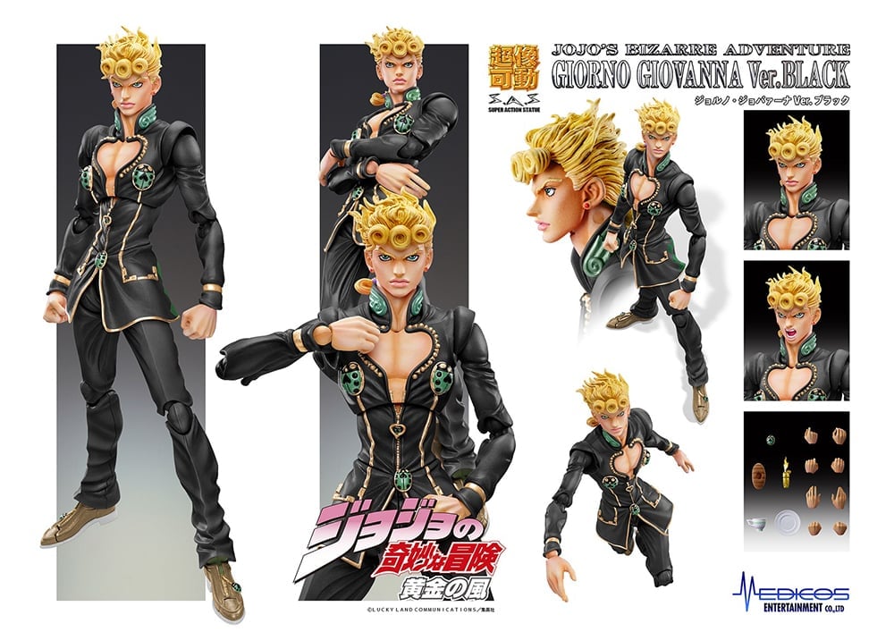 JoJo's Bizarre Adventure Super Action Statue Giorno Giovanna