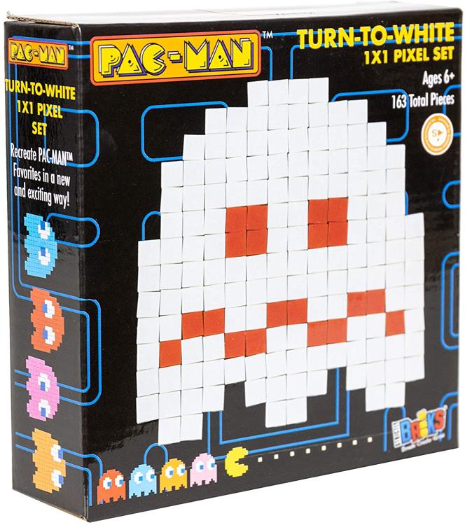 Pac-Man 1X1 Pixel Building Bricks Turn-To-White Gallery Image 4