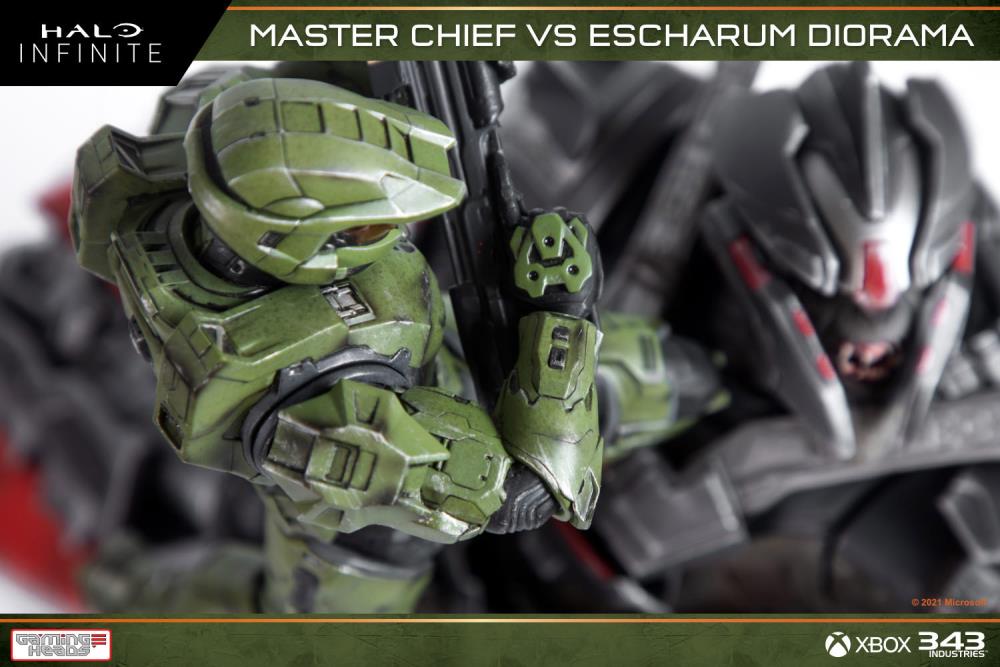 Halo Infinite Master Chief vs. Escharum Diorama Gallery Image 20