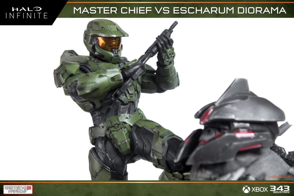 Halo Infinite Master Chief vs. Escharum Diorama Gallery Image 23