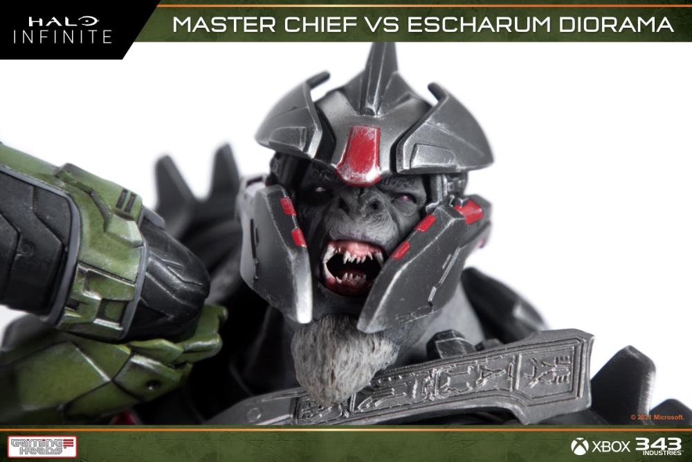 Halo Infinite Master Chief vs. Escharum Diorama Gallery Image 17