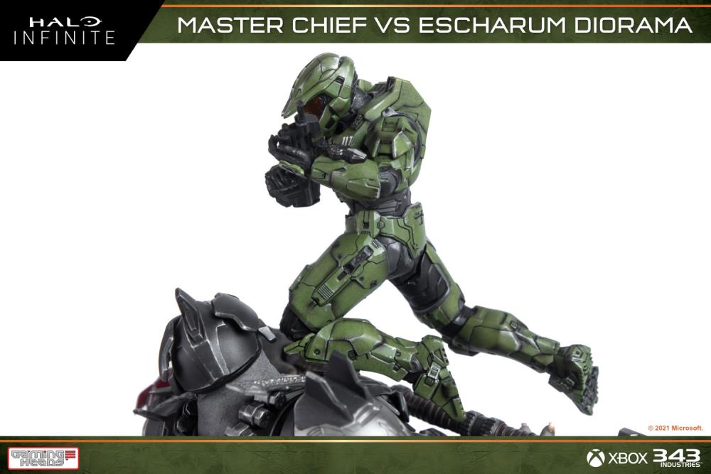 Halo Infinite Master Chief vs. Escharum Diorama Gallery Image 13
