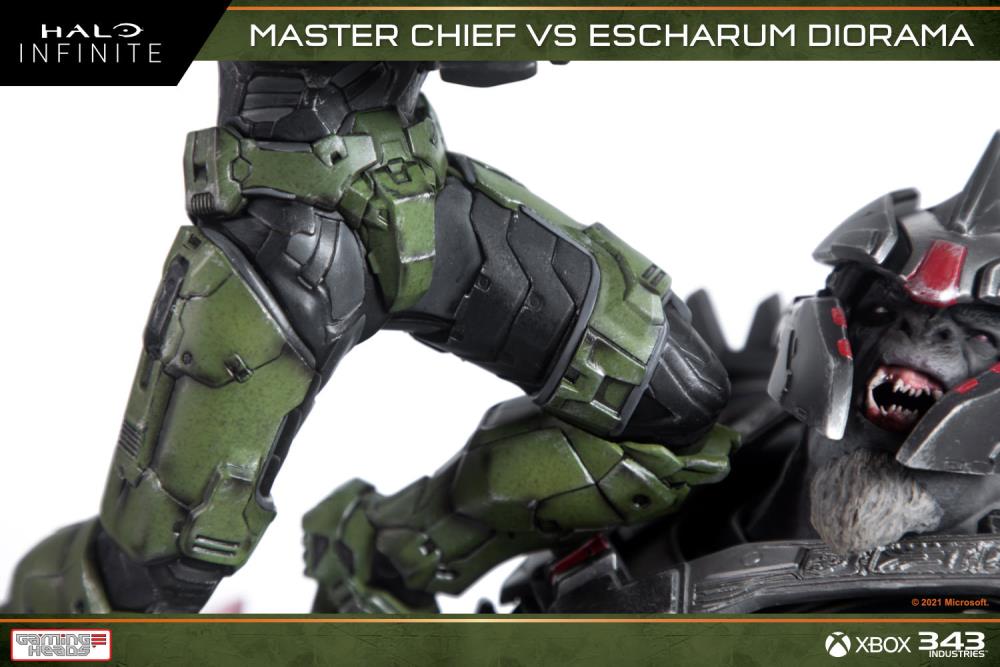 Halo Infinite Master Chief vs. Escharum Diorama Gallery Image 22