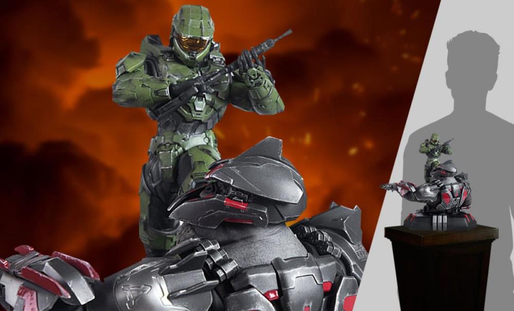 Halo Infinite Master Chief vs. Escharum Diorama Gallery Image 27