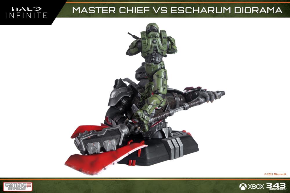 Halo Infinite Master Chief vs. Escharum Diorama Gallery Image 7