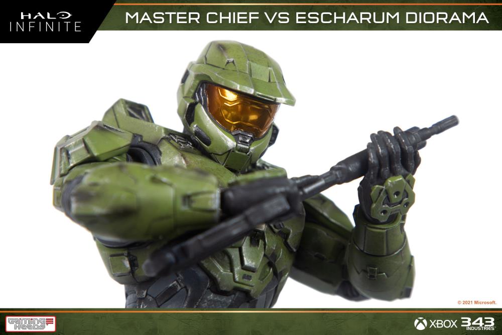 Halo Infinite Master Chief vs. Escharum Diorama Gallery Image 15