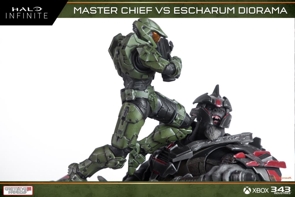 Halo Infinite Master Chief vs. Escharum Diorama Gallery Image 12
