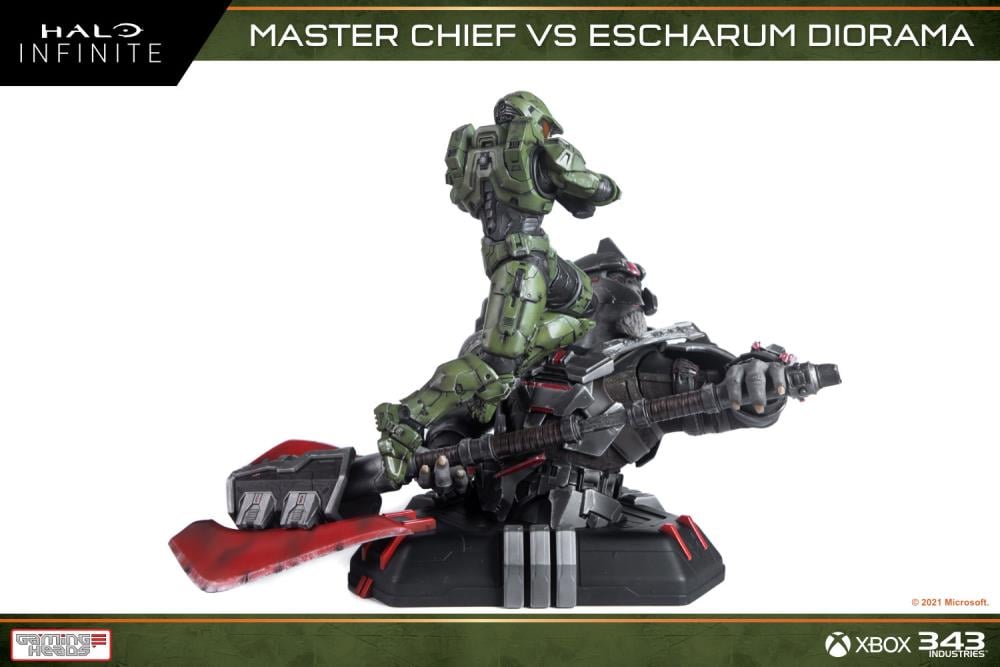 Halo Infinite Master Chief vs. Escharum Diorama Gallery Image 6